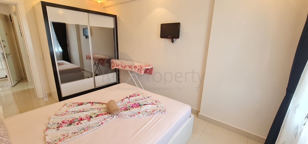 قريبة من البحر -ضمن مجمع سكني -شقة 1+1 -في مهموتلار / الانيا 