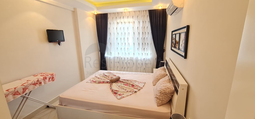 قريبة من البحر -ضمن مجمع سكني -شقة 1+1 -في مهموتلار / الانيا 