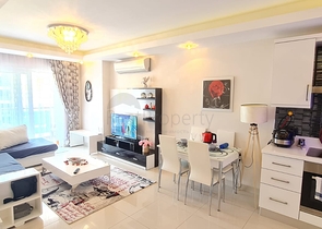 قريبة من البحر -ضمن مجمع سكني -شقة 1+1 -في مهموتلار / الانيا 