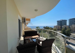 اطلالة بحر ساحرة -شقة 2 غرفة وصالة -مفروشة -في مهموتلار / الانيا 