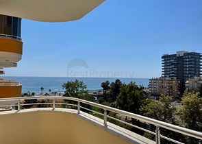 اطلالة بحر ساحرة -شقة 2 غرفة وصالة -مفروشة -في مهموتلار / الانيا 