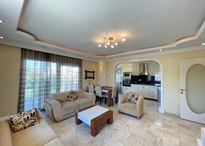 اطلالة بحر ساحرة -شقة 2 غرفة وصالة -مفروشة -في مهموتلار / الانيا 