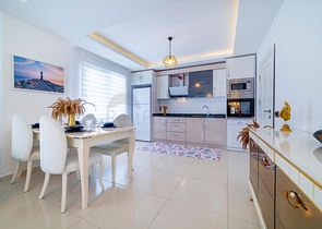 مجمع انيق وفاخر -شقة غرفة وصالة -مفروشة -في مهموتلار / الانيا 