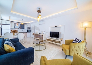 مجمع انيق وفاخر -شقة غرفة وصالة -مفروشة -في مهموتلار / الانيا 