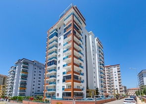 مجمع انيق وفاخر -شقة غرفة وصالة -مفروشة -في مهموتلار / الانيا 