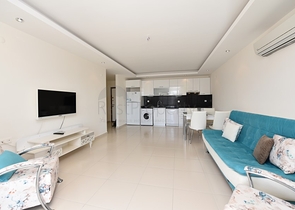 مجمع يضم كافة الخدمات -شقة غرفة وصالة -مؤثثة -في افسلار / الانيا 