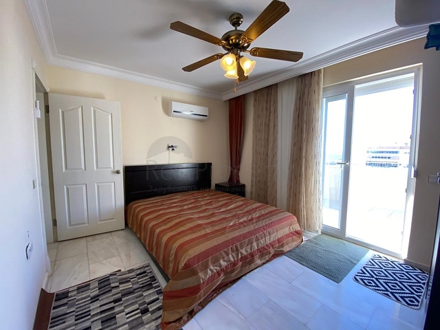 اطلالة بحر ساحرة -دوبلكس 3 غرف وصالة -في مهموتلار / الانيا 