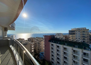 اطلالة بحر ساحرة -دوبلكس 3 غرف وصالة -في مهموتلار / الانيا 