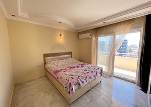 اطلالة بحر مباشرة -دوبلكس 4 غرف وصالة -في مهموتلار / الانيا 