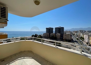 اطلالة بحر مباشرة -دوبلكس 4 غرف وصالة -في مهموتلار / الانيا 