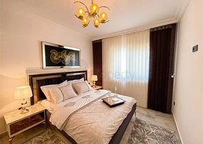 شقة غرفة وصالة  مفروشة بأناقة -ضمن مجمع سكني -في مهموتلار / الانيا 