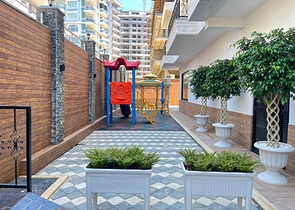 شقة غرفة وصالة  مفروشة بأناقة -ضمن مجمع سكني -في مهموتلار / الانيا 