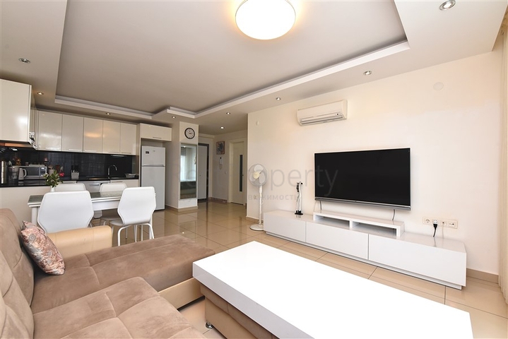 شقة مفروشة 1 + 1 في منطقة جيكجيلي