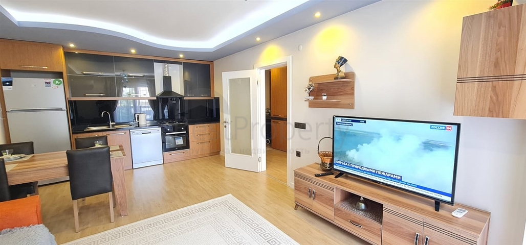 قريب من البحر والخدمات - شقة 2 غرفة وصالة - انيقة -في مهموتلار / الانيا 