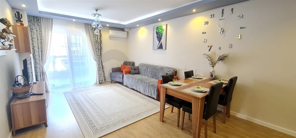 قريب من البحر والخدمات - شقة 2 غرفة وصالة - انيقة -في مهموتلار / الانيا 