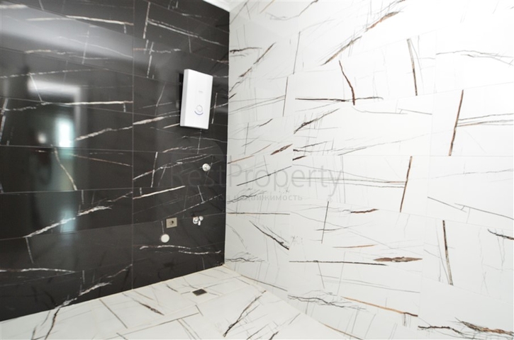 اطلالة بحر - شقة 2 غرفة وصالة - تراس واسع -في مهموتلار / الانيا 