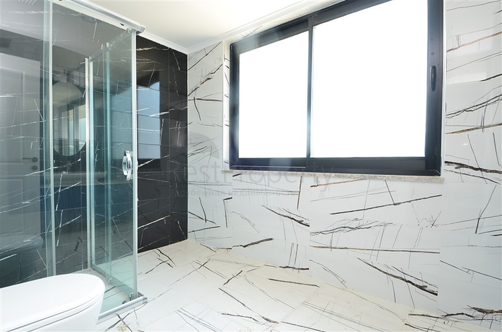 اطلالة بحر - شقة 2 غرفة وصالة - تراس واسع -في مهموتلار / الانيا 