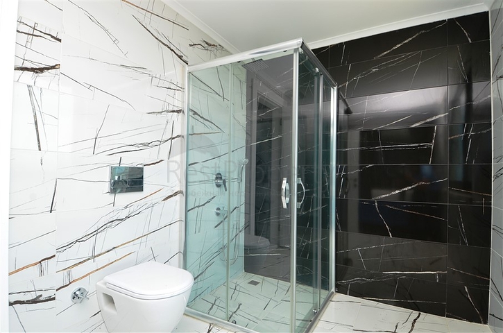 اطلالة بحر - شقة 2 غرفة وصالة - تراس واسع -في مهموتلار / الانيا 