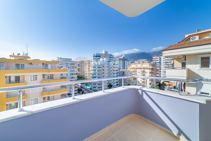 اطلالة بحر - شقة انيقة - تصميم 1+2 - في مهموتلار / الانيا 