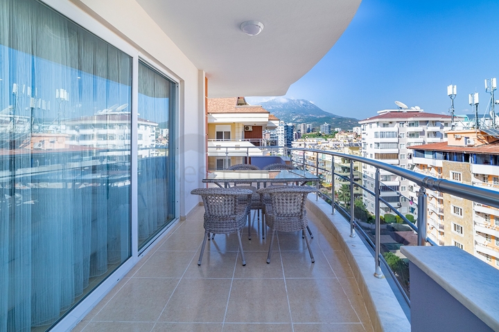 اطلالة بحر - شقة انيقة - تصميم 1+2 - في مهموتلار / الانيا 