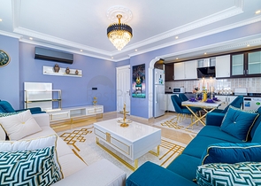 اطلالة بحر - شقة انيقة - تصميم 1+2 - في مهموتلار / الانيا 