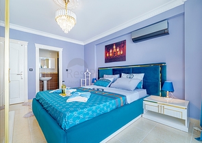 اطلالة بحر - شقة انيقة - تصميم 1+2 - في مهموتلار / الانيا 