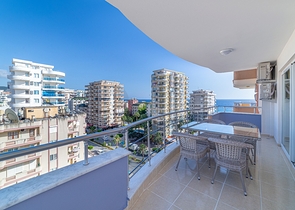 اطلالة بحر - شقة انيقة - تصميم 1+2 - في مهموتلار / الانيا 