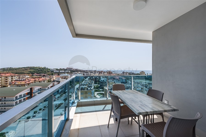 مجمع فاخر - شقة 2 غرفة وصالة -مفروشة بأناقة - في افسلار / الانيا 