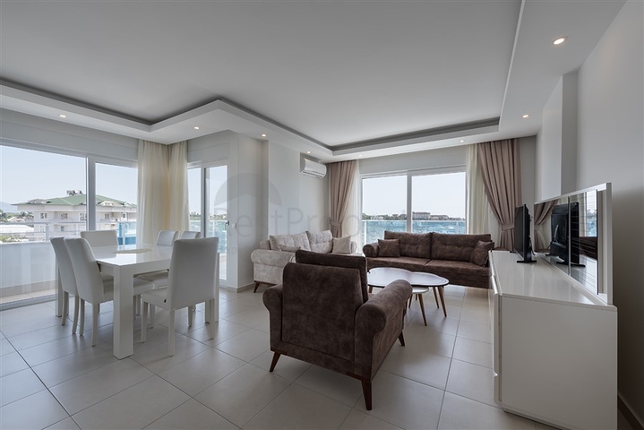 مجمع فاخر - شقة 2 غرفة وصالة -مفروشة بأناقة - في افسلار / الانيا 