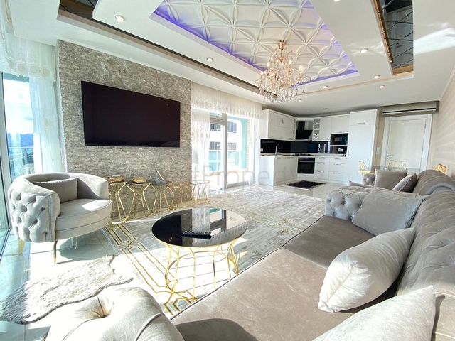 اطلالة بحر مباشرة -شقة ضمن مجمع فاخر على البخر مباشرة -في مهموتلار / الانيا 