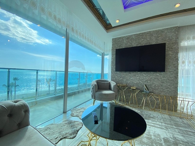 اطلالة بحر مباشرة -شقة ضمن مجمع فاخر على البخر مباشرة -في مهموتلار / الانيا 