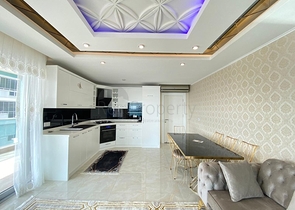 اطلالة بحر مباشرة -شقة ضمن مجمع فاخر على البخر مباشرة -في مهموتلار / الانيا 