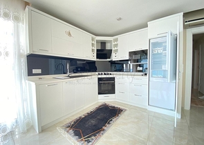 اطلالة بحر مباشرة -شقة ضمن مجمع فاخر على البخر مباشرة -في مهموتلار / الانيا 