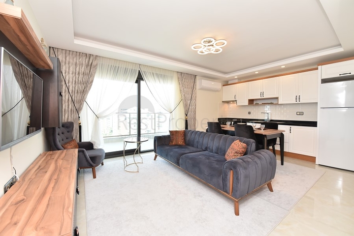 اطلالة بحر مباشرة - شقة 2 غرفة وصالة - مفروشة -في مهموتلار / الانيا 