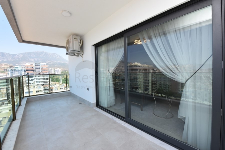 اطلالة بحر مباشرة - شقة 2 غرفة وصالة - مفروشة -في مهموتلار / الانيا 