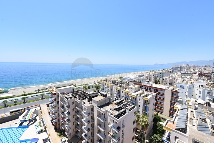 اطلالة بحر مباشرة - شقة 2 غرفة وصالة - مفروشة -في مهموتلار / الانيا 