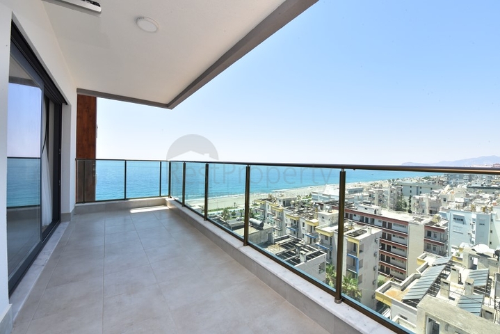 اطلالة بحر مباشرة - شقة 2 غرفة وصالة - مفروشة -في مهموتلار / الانيا 