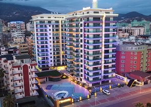 اطلالة بحر مباشرة - شقة 2 غرفة وصالة - مفروشة -في مهموتلار / الانيا 