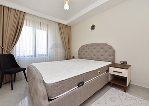 اطلالة بحر مباشرة - شقة 2 غرفة وصالة - مفروشة -في مهموتلار / الانيا 