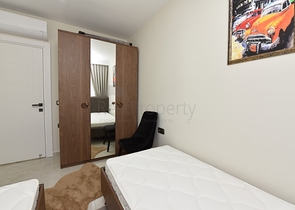 اطلالة بحر مباشرة - شقة 2 غرفة وصالة - مفروشة -في مهموتلار / الانيا 