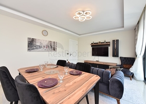 اطلالة بحر مباشرة - شقة 2 غرفة وصالة - مفروشة -في مهموتلار / الانيا 