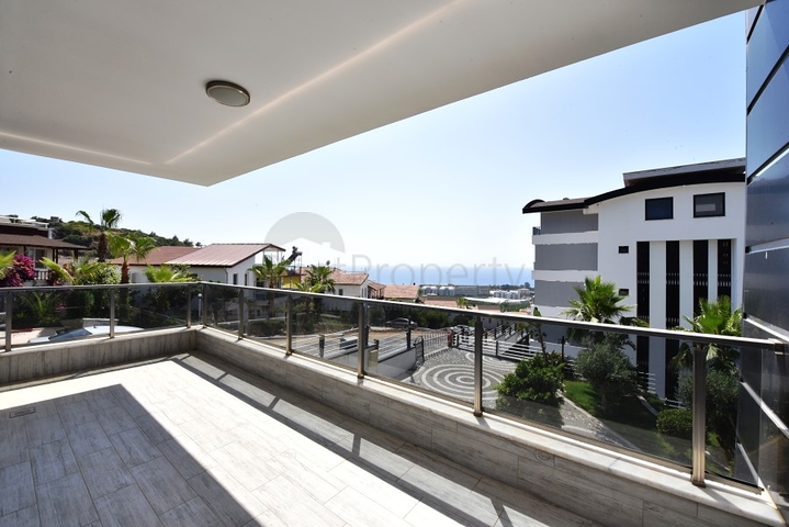 اطلالة بحر - مجمع فاخر -دوبلكس 3 غرف وصالة -في كارجي جاك / الانيا 