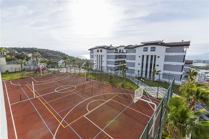 اطلالة بحر - مجمع فاخر -دوبلكس 3 غرف وصالة -في كارجي جاك / الانيا 