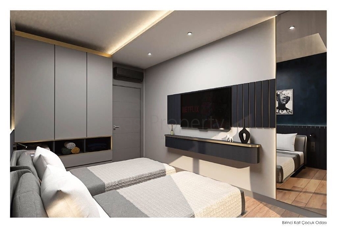 اطلالة بحر - مناسبة للجنسية التركية -فلل حديثة في كارجي جاك / الانيا 