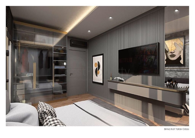 اطلالة بحر - مناسبة للجنسية التركية -فلل حديثة في كارجي جاك / الانيا 