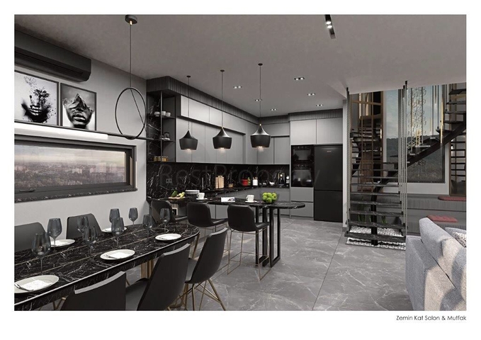 اطلالة بحر - مناسبة للجنسية التركية -فلل حديثة في كارجي جاك / الانيا 