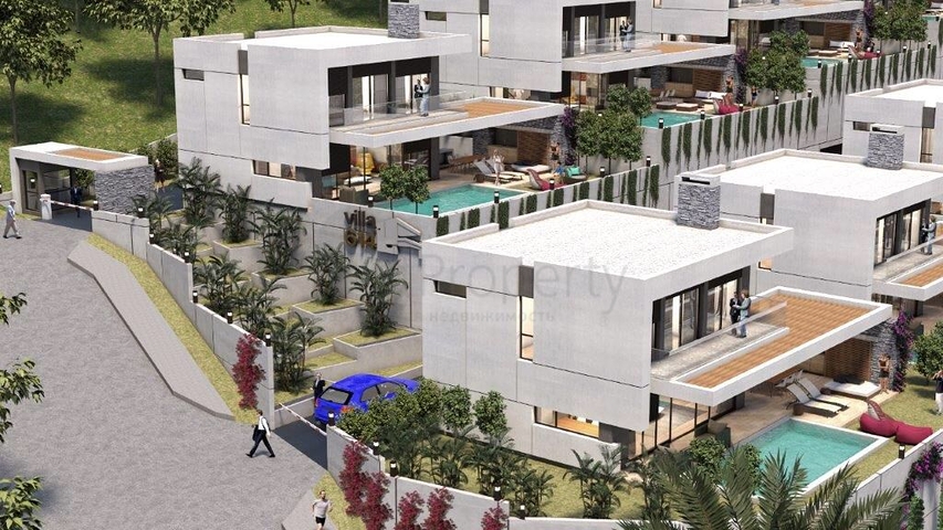 اطلالة بحر - مناسبة للجنسية التركية -فلل حديثة في كارجي جاك / الانيا 