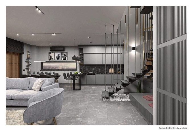 اطلالة بحر - مناسبة للجنسية التركية -فلل حديثة في كارجي جاك / الانيا 