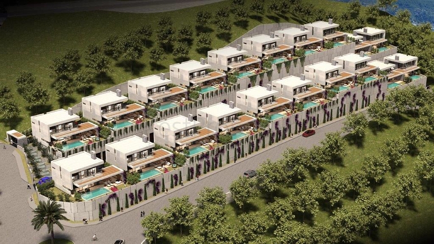 اطلالة بحر - مناسبة للجنسية التركية -فلل حديثة في كارجي جاك / الانيا 