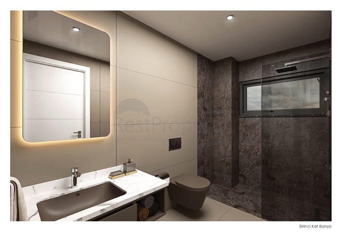 اطلالة بحر - مناسبة للجنسية التركية -فلل حديثة في كارجي جاك / الانيا 